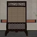 Screen partition 3d model