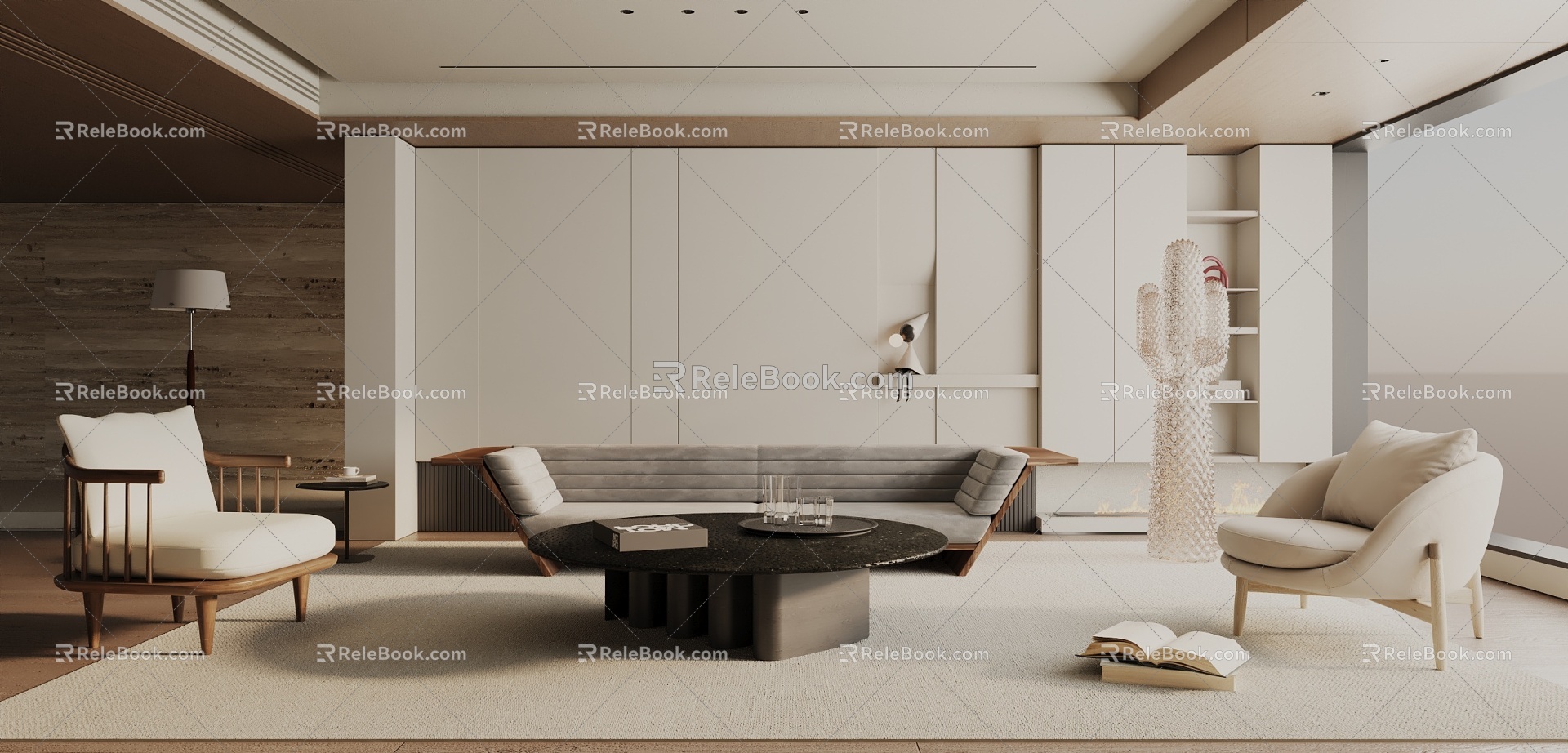 Living room 3d model