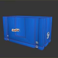 Engel Blue Pet Transport Box For Safe Animal Travel And Storage