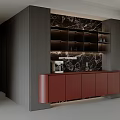 Minimalist Sideboard 3d model
