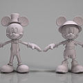 Mickey Mouse Mickey suit Mickey mickey mountaineering Mickey Disney 3d model