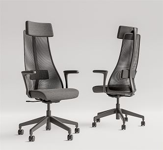 Modern office chair 3d model