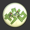 Detailed Female Character Figure In Green White Striped Outfit With Helmet And Roller Skates