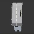 Modern graphics computer fan 3d model