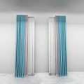 Curtains 3d model