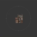 Medieval Castle Stone Walls With Towers Arches Stairs And Textured Surfaces