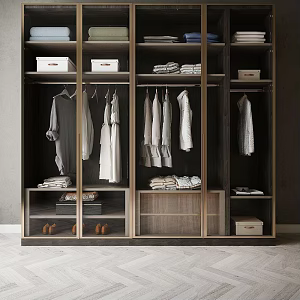 Large wardrobe 3d model