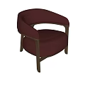 Single sofa 3d model