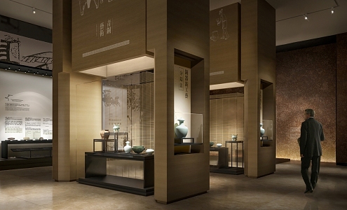 New Chinese Museum 3d model