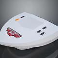 Thunder 10 White Electronic Device With Display Screen And Control Buttons