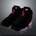 Stylish Black High Top Sneakers With Pink Accents And Blue Sole Design