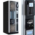 Coffee machine Vending machine 3d model