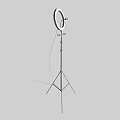 Adjustable Ring Light With Tripod Stand For Photography And Video Use 3d model
