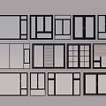 Modern Commercial Building Exterior With Sleek Casement Windows And Glass Panels