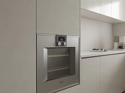 Disinfection Cabinet Kitchen Appliances Dishwasher Oven Steamer 3d model