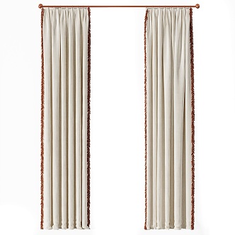 Curtains 3d model