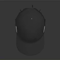 Black Equestrian Helmet with Brim Strap and Metal Buckle Sleek Design on Dark Reflective Background