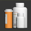 Medical Device Storage Bottles For Phantocol Tablets In Various Colors And Sizes
