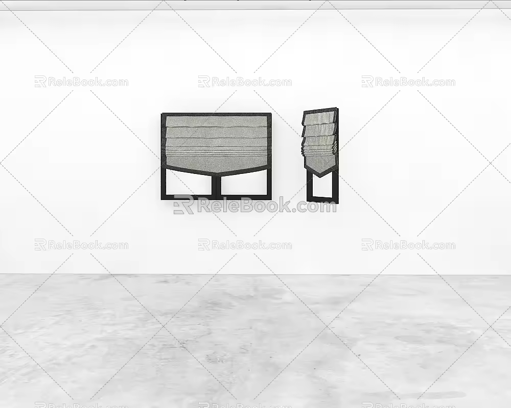 Curtains 3d model