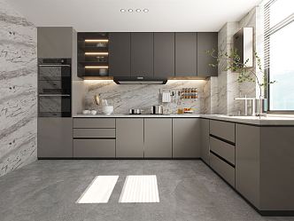 Modern Kitchen 3d model