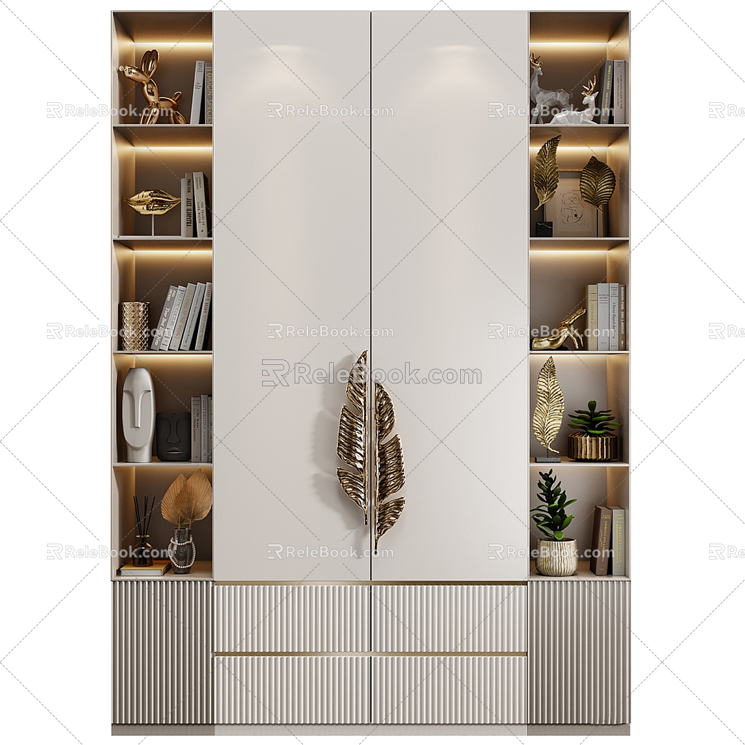 Neoclassical wardrobe 3d model