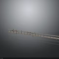 Sturdy Industrial Metal Scaffolding Equipment with Long Frame and Platform Rails