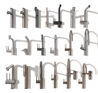 Modern faucet 3d model