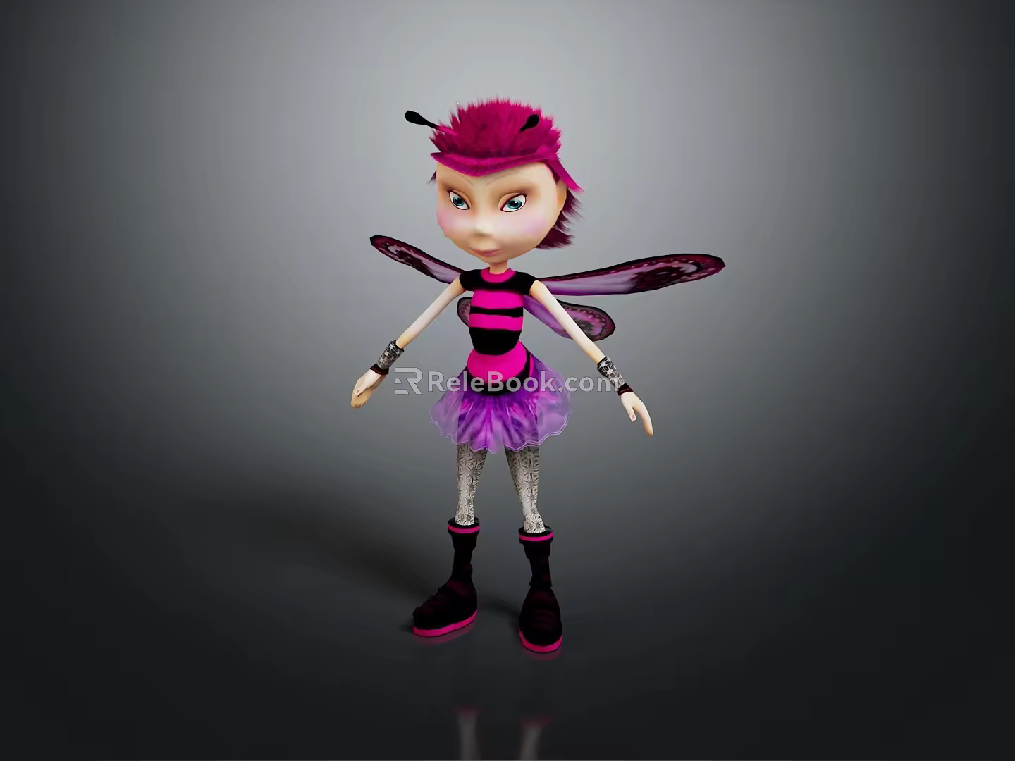 Characters Elf Bee Elf Cartoon Elf Game Characters Game Characters Realistic Characters Cartoon Characters 3d model