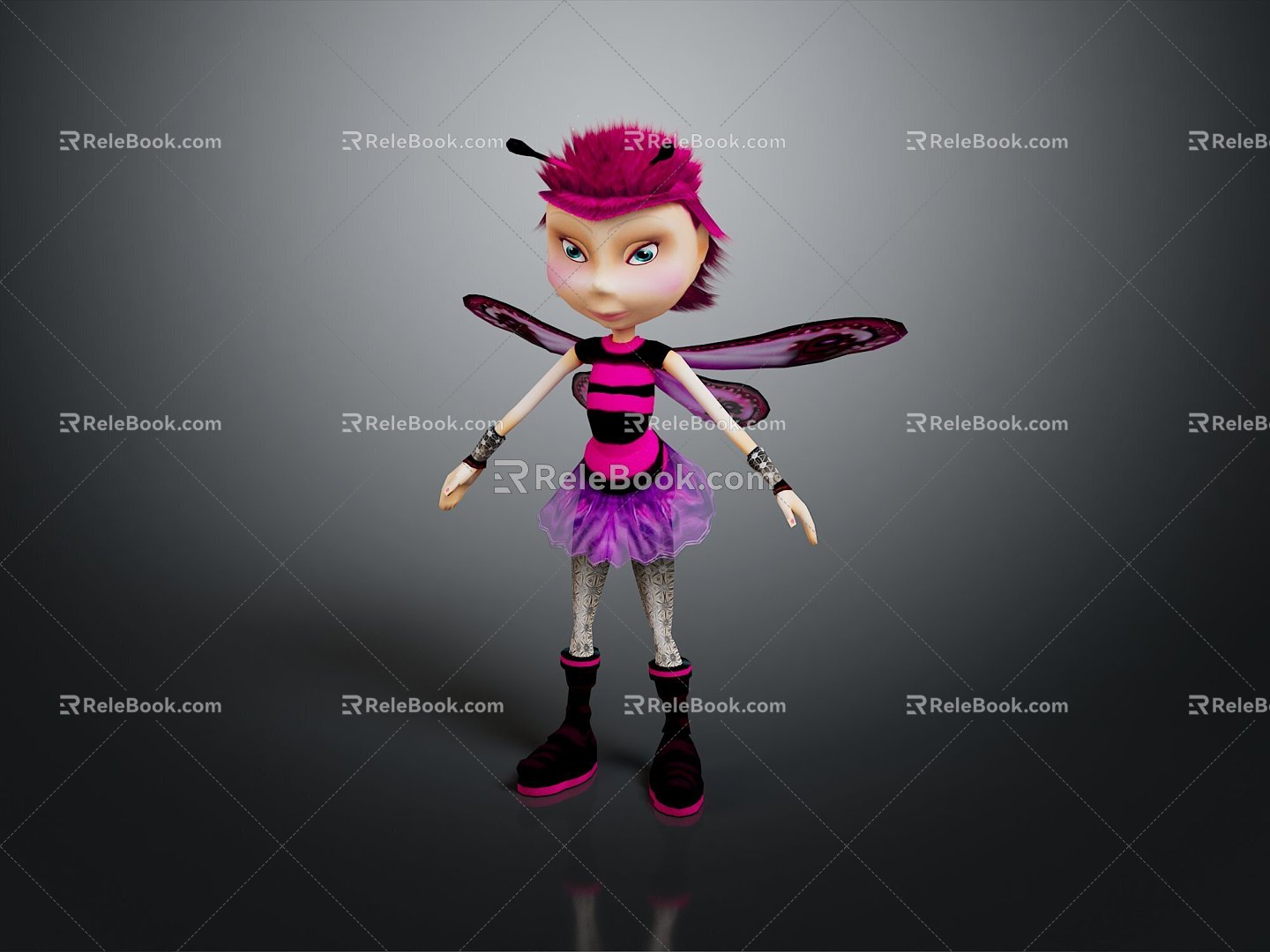 Characters Elf Bee Elf Cartoon Elf Game Characters Game Characters Realistic Characters Cartoon Characters 3d model