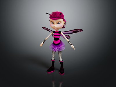 Characters Elf Bee Elf Cartoon Elf Game Characters Game Characters Realistic Characters Cartoon Characters 3d model