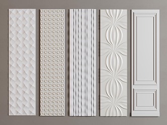 Wall panel 3d model