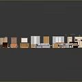 3D Furniture Models Collection With Various Types Including Sofa Table Cabinet And Bed