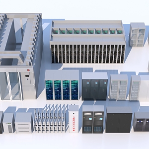 Server Cabinet 3d model