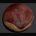 Vibrant Artisan Bread With Red Berry Glaze And Golden Crusty Surface