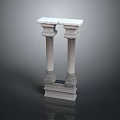 Columns Stone Columns Stone Columns Old Columns Roman Columns Roman Columns Classical Columns Greek Columns 3d model
