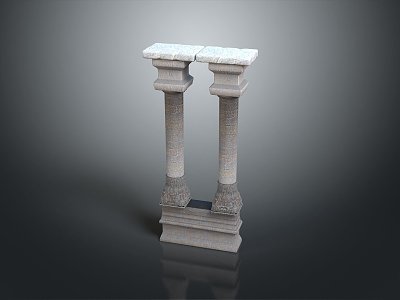 Columns Stone Columns Stone Columns Old Columns Roman Columns Roman Columns Classical Columns Greek Columns 3d model