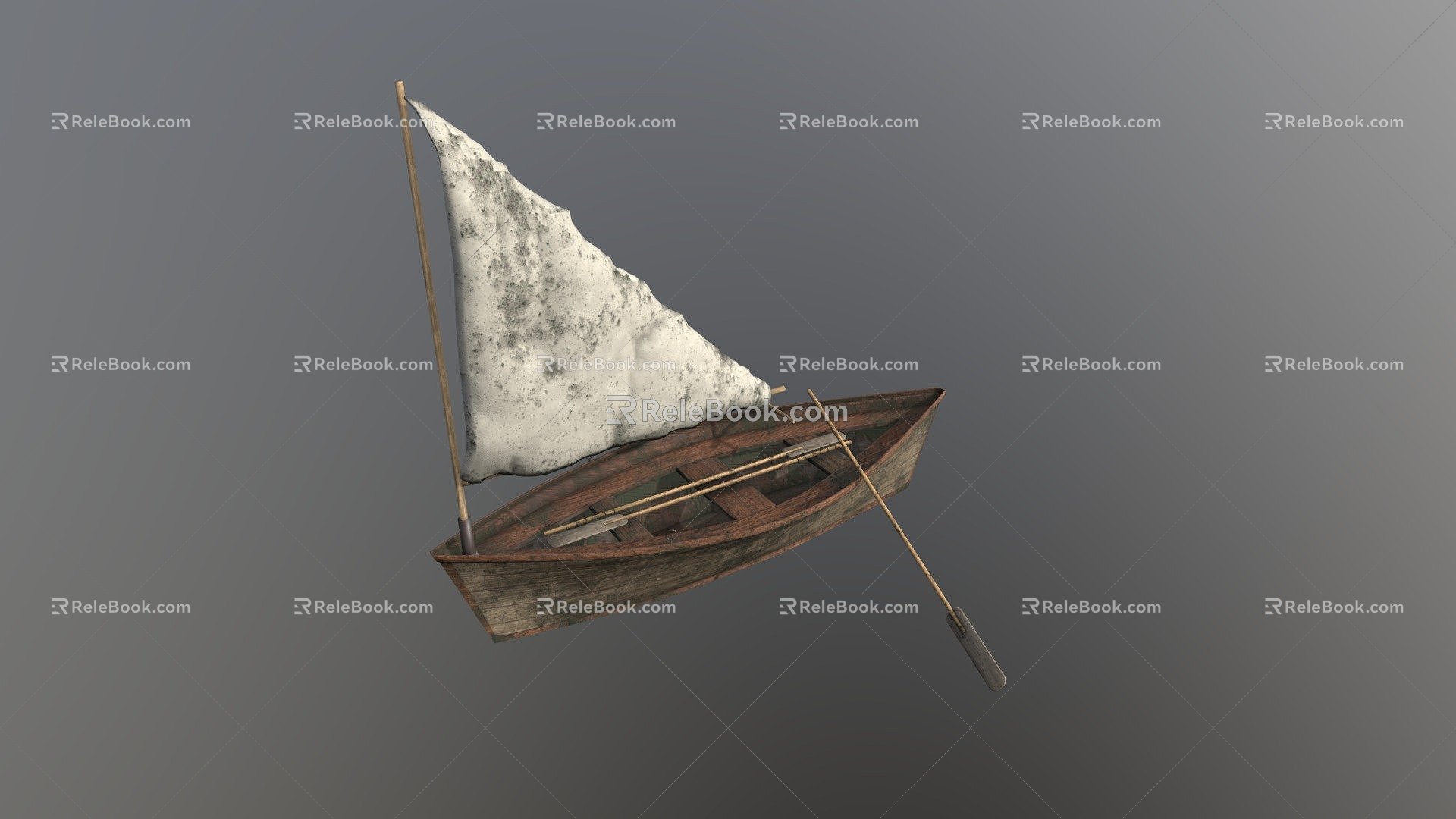 Modern Sailing 3d model