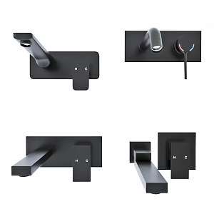 Faucet combination kitchen faucet toilet faucet bathroom faucet homestay faucet hotel faucet 3d model