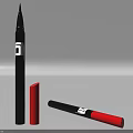 All Beauty Perfume Cosmetics Black Eyeliner And Red Lipstick Makeup Products