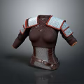 Modern Soft Armor Leather Armor Soft Hedgehog Armor 3d model