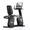 Ergonomic Recumbent Exercise Bike With LCD Display And Adjustable Seat For Home Gym Use