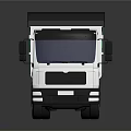 White And Green Sanitation Garbage Truck For Environmental Waste Collection