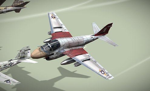 aircraft fighter bomber 3d model