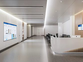 Hyundai Company Away Corridor 3d model