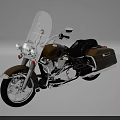 Yellow Cruiser Motorcycle Featuring Black Seat Windshield Chrome Details And Black Wheels