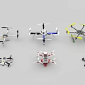 Intelligent Drones With Multiple Assorted Designs And Colorful Models For Various Uses