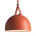 Modern Dome Shaped Pendant Lights With Colorful Red Green And Blue Designs