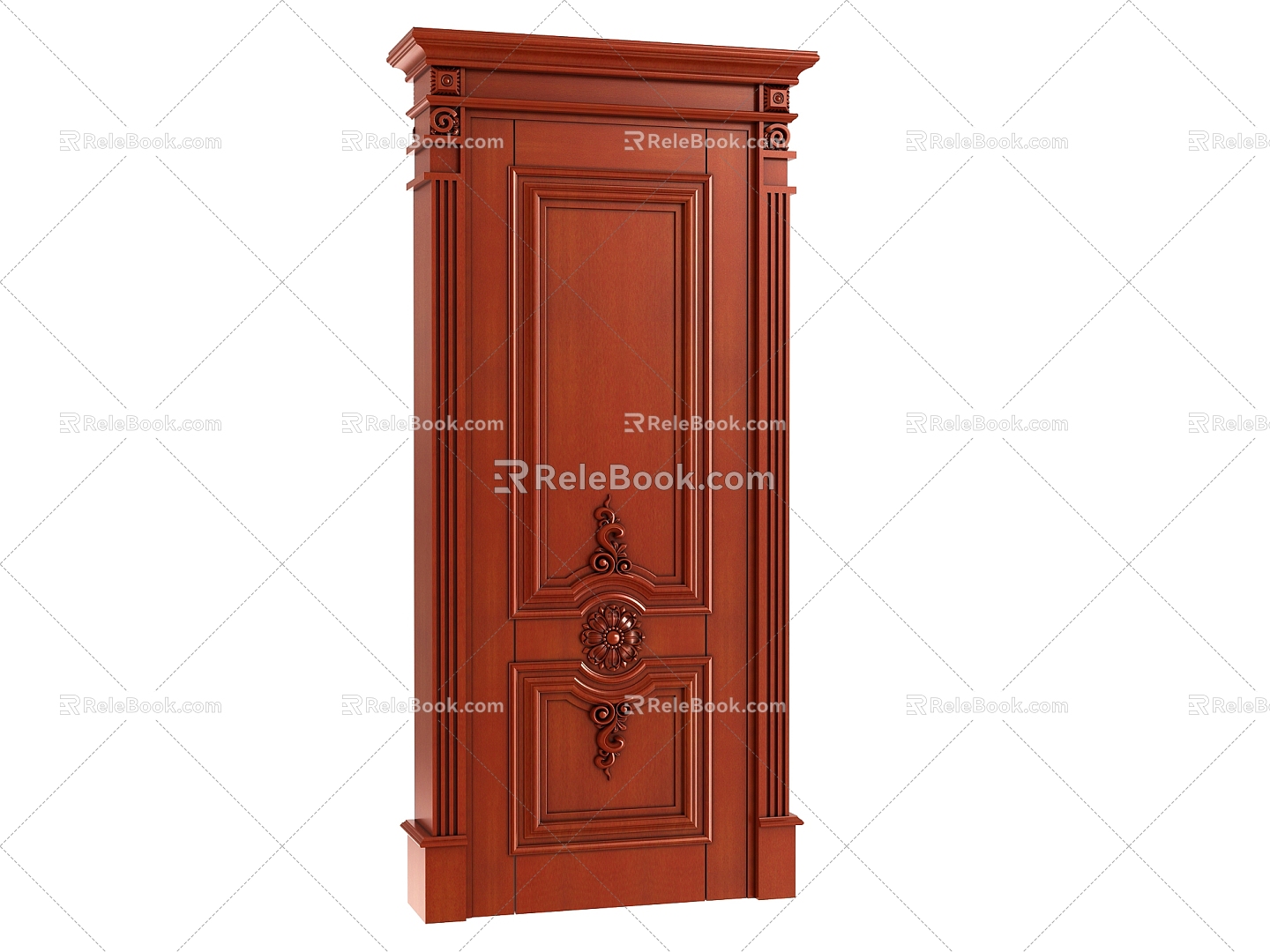 European-style door 3d model