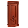 European-style door 3d model