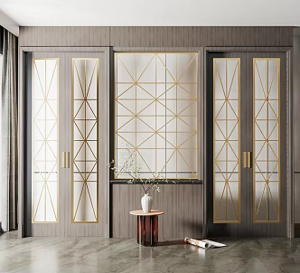 Jane ou double door 3d model